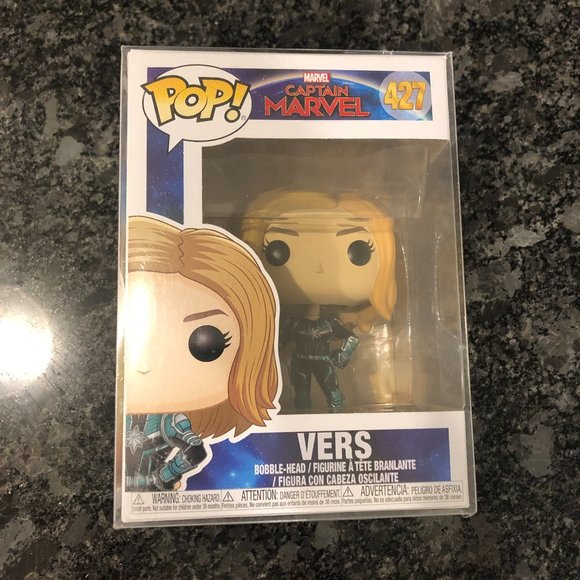 Marvel Captain Marvel- Vers Bobblehead Funko Pop